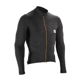 LEATT Langarm Fahrradtrikot für den Sommer - MTB ENDURANCE 4.0 - Schwarz