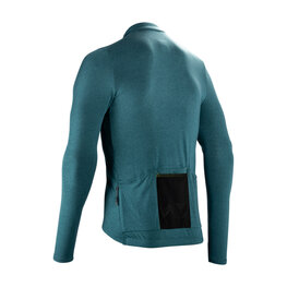 LEATT Langarm Fahrradtrikot für den Sommer - MTB ENDURANCE 4.0 - Grün