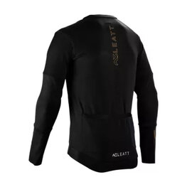 LEATT Langarm Fahrradtrikot für den Winter - MTB TRAIL 4.0 - Schwarz
