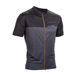 LEATT Kurzarm Fahrradtrikot - MTB TRAIL 3.0 - Schwarz