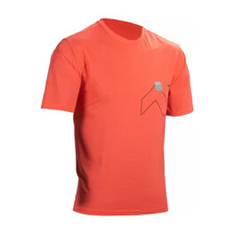 LEATT Kurzarm Fahrradtrikot - MTB TRAIL 1.0 X-FLOW - Rot