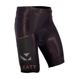 LEATT Fahrradshorts ohne Träger - MTB ENDURANCE 5.0 - Schwarz