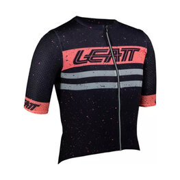 LEATT Kurzarm Fahrradtrikot - MTB ENDURANCE 6.0 W - Schwarz