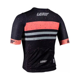 LEATT Kurzarm Fahrradtrikot - MTB ENDURANCE 6.0 W - Schwarz