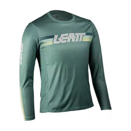 LEATT Langarm Fahrradtrikot für den Sommer - MTB ENDURO 4.0 W - Grün