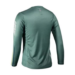 LEATT Langarm Fahrradtrikot für den Sommer - MTB ENDURO 4.0 W - Grün