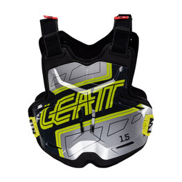 LEATT Brust- und Rückenprotektor - CHEST PROTECTOR TORQUE 1.5 - Schwarz/Gelb