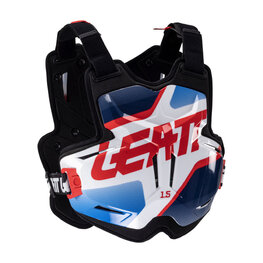 LEATT Brust- und Rückenprotektor - CHEST PROTECTOR TORQUE 1.5 - Schwarz/Blau