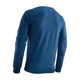 LEATT Langarm Fahrrad-Shirt - CORE - Blau