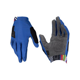 LEATT Langfinger-Fahrradhandschuhe - MTB 3.0 ENDURANCE - Blau