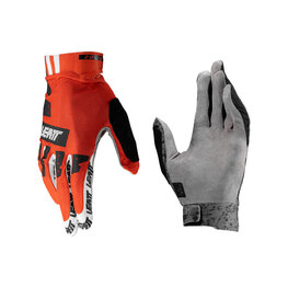 LEATT Langfinger-Fahrradhandschuhe - MTB 2.0 X-FLOW - Rot