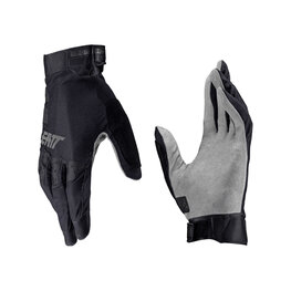 LEATT Langfinger-Fahrradhandschuhe - MTB 2.0 X-FLOW - Schwarz
