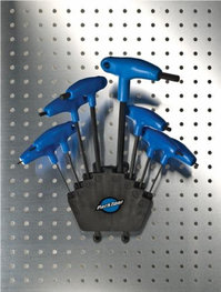 PARK TOOL Schlüsselsatz - SET T-ALLEN WRENCH  PT-PH-1-2 - Blau/Schwarz