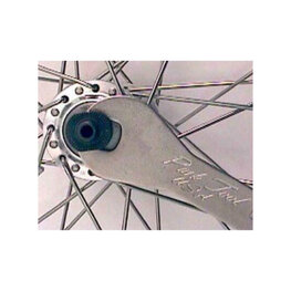 PARK TOOL Kegelschlüssel - CONE WRENCH 17/18 mm PT-DCW-3C - Silber