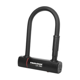 TRELOCK Fahrradschloss - U4 MINI + HOLDER ZB 401 - Schwarz