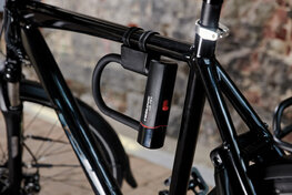 TRELOCK Fahrradschloss - U5 MINI + HOLDER ZB 401 - Schwarz