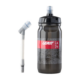 LEATT Fahrrad-Wasserflasche - STEADYSIP CONVERTIBLE 600ML - Schwarz