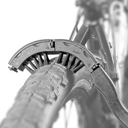 SUPER B Reinigungsbürste - CLEANING BRUSH TB-1718 - Grau