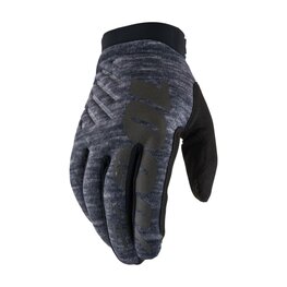 100% SPEEDLAB Langfinger-Fahrradhandschuhe - BRISKER - Grau