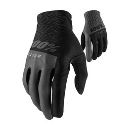100% SPEEDLAB Langfinger-Fahrradhandschuhe - CELIUM - Schwarz/Grau