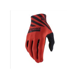 100% SPEEDLAB Langfinger-Fahrradhandschuhe - CELIUM - Rot