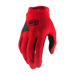 100% SPEEDLAB Langfinger-Fahrradhandschuhe - RIDECAMP JR - Rot