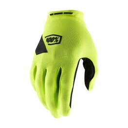 100% SPEEDLAB Langfinger-Fahrradhandschuhe - RIDECAMP W - Gelb/Schwarz