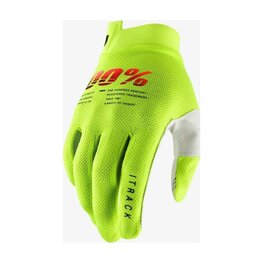 100% SPEEDLAB Langfinger-Fahrradhandschuhe - ITRACK JR - Gelb