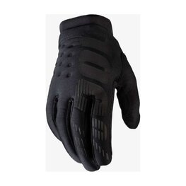 100% SPEEDLAB Langfinger-Fahrradhandschuhe - BRISKER JR - Schwarz
