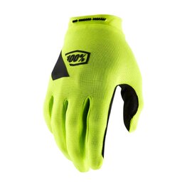 100% SPEEDLAB Langfinger-Fahrradhandschuhe - RIDECAMP - Gelb