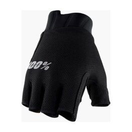 100% SPEEDLAB Fingerlose Fahrradhandschuhe - EXCEEDA W - Schwarz