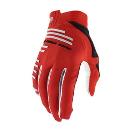 100% SPEEDLAB Langfinger-Fahrradhandschuhe - R-CORE - Rot