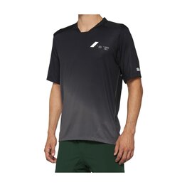 100% SPEEDLAB Kurzarm Fahrradtrikot - CELIUM - Schwarz/Grau