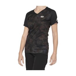 100% SPEEDLAB Kurzarm Fahrradtrikot - AIRMATIC W - Schwarz/Braun