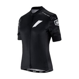 100% SPEEDLAB Kurzarm Fahrradtrikot - EXCEEDA W - Schwarz/Grau