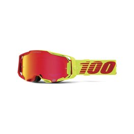 100% SPEEDLAB Fahrradsonnenbrille - ARMEGA HIPER - Gelb/Rot