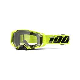 100% SPEEDLAB Fahrradsonnenbrille - ARMEGA - Gelb/Schwarz
