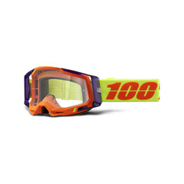 100% SPEEDLAB Fahrradsonnenbrille - RACECRAFT 2 - Gelb/Orange/Schwarz