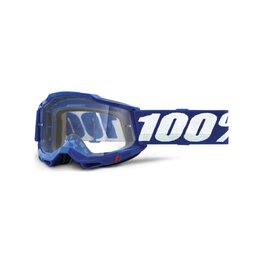 100% SPEEDLAB Fahrradsonnenbrille - ACCURI 2 - Blau/Weiß