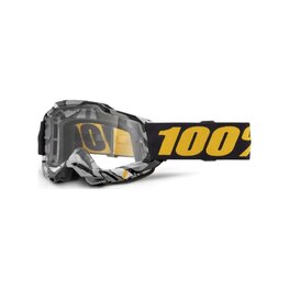 100% SPEEDLAB Fahrradsonnenbrille - ACCURI 2 - Schwarz/Gelb