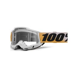 100% SPEEDLAB Fahrradsonnenbrille - ACCURI 2 - Gelb/Weiß/Schwarz