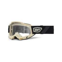 100% SPEEDLAB Fahrradsonnenbrille - ACCURI 2 - Beige/Schwarz