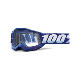 100% SPEEDLAB Fahrradsonnenbrille - ACCURI 2 ENDURO MTB - Blau/Weiß