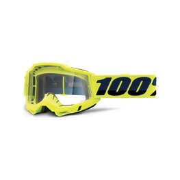 100% SPEEDLAB Fahrradsonnenbrille - ACCURI 2 OTG - Gelb/Blau