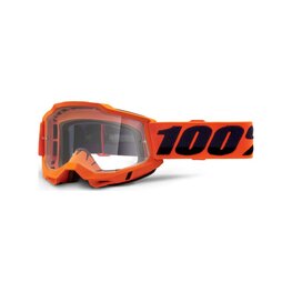 100% SPEEDLAB Fahrradsonnenbrille - ACCURI 2 OTG - Orange/Schwarz