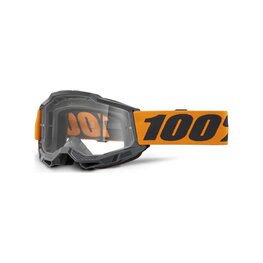 100% SPEEDLAB Fahrradsonnenbrille - ACCURI 2 OTG - Orange/Schwarz