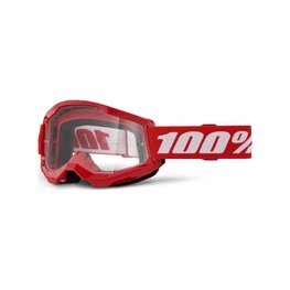 100% SPEEDLAB Fahrradsonnenbrille - STRATA 2 - Rot/Weiß