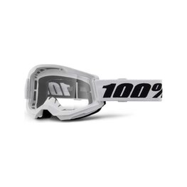 100% SPEEDLAB Fahrradsonnenbrille - STRATA 2 - Weiß/Schwarz