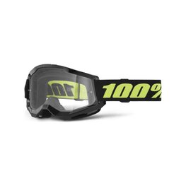 100% SPEEDLAB Fahrradsonnenbrille - STRATA 2 - Schwarz/Gelb