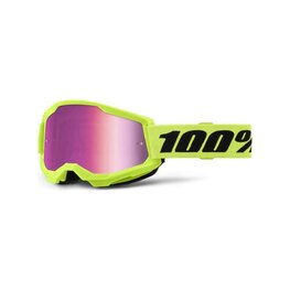 100% SPEEDLAB Fahrradsonnenbrille - STRATA 2 - Gelb/Schwarz/Rosa